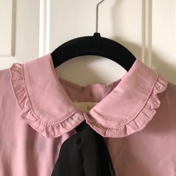 🛑SOLD New with tags women's ladies bow tie neck blouse - Picture 4 of 6